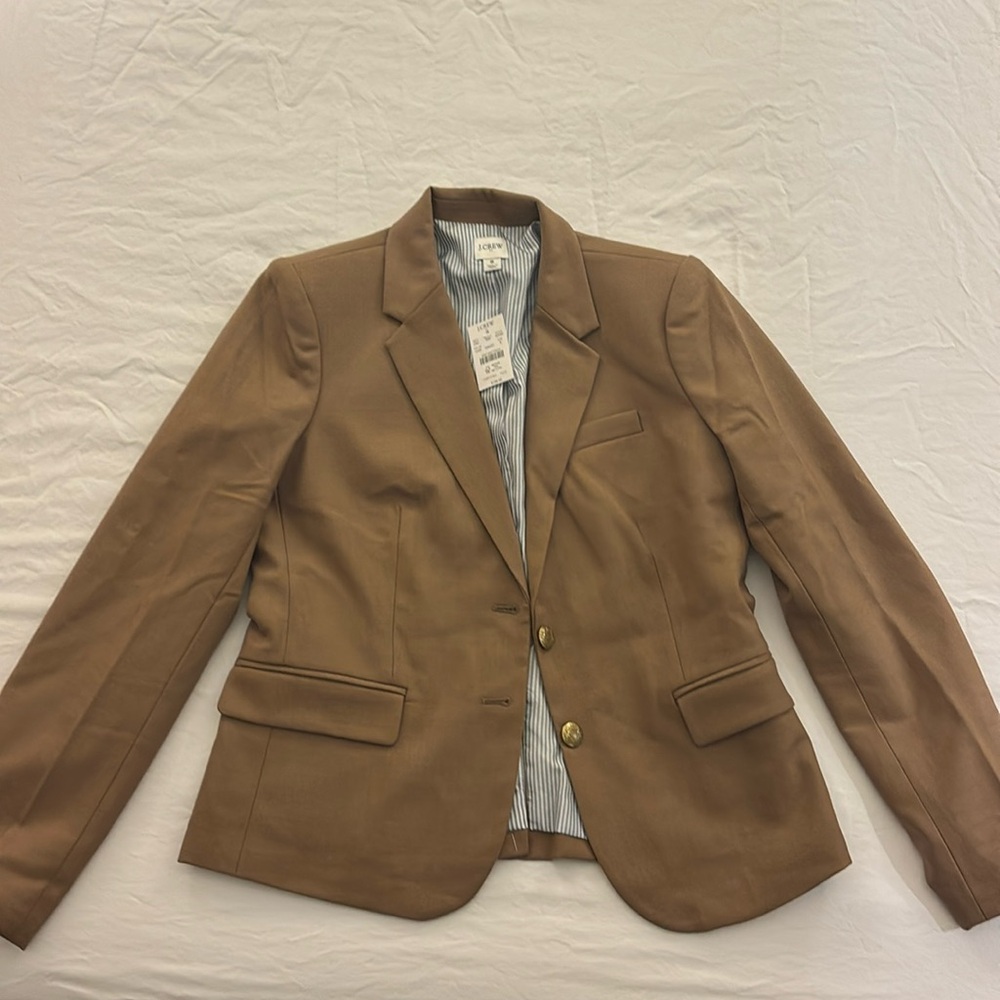 Tan/khaki j crew blazer - new with tags